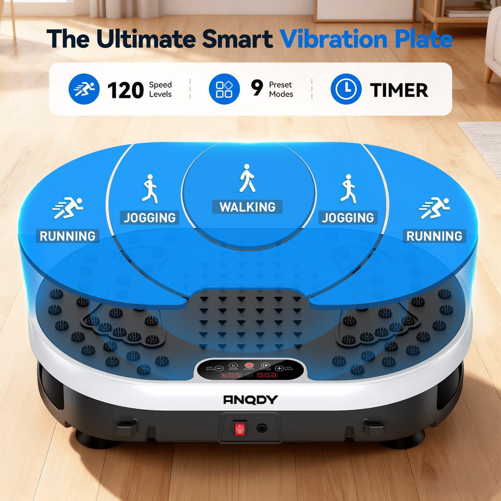 Vibration Plate Exercise Machine Vibrating Plate for Home Gym Exercise Equipment