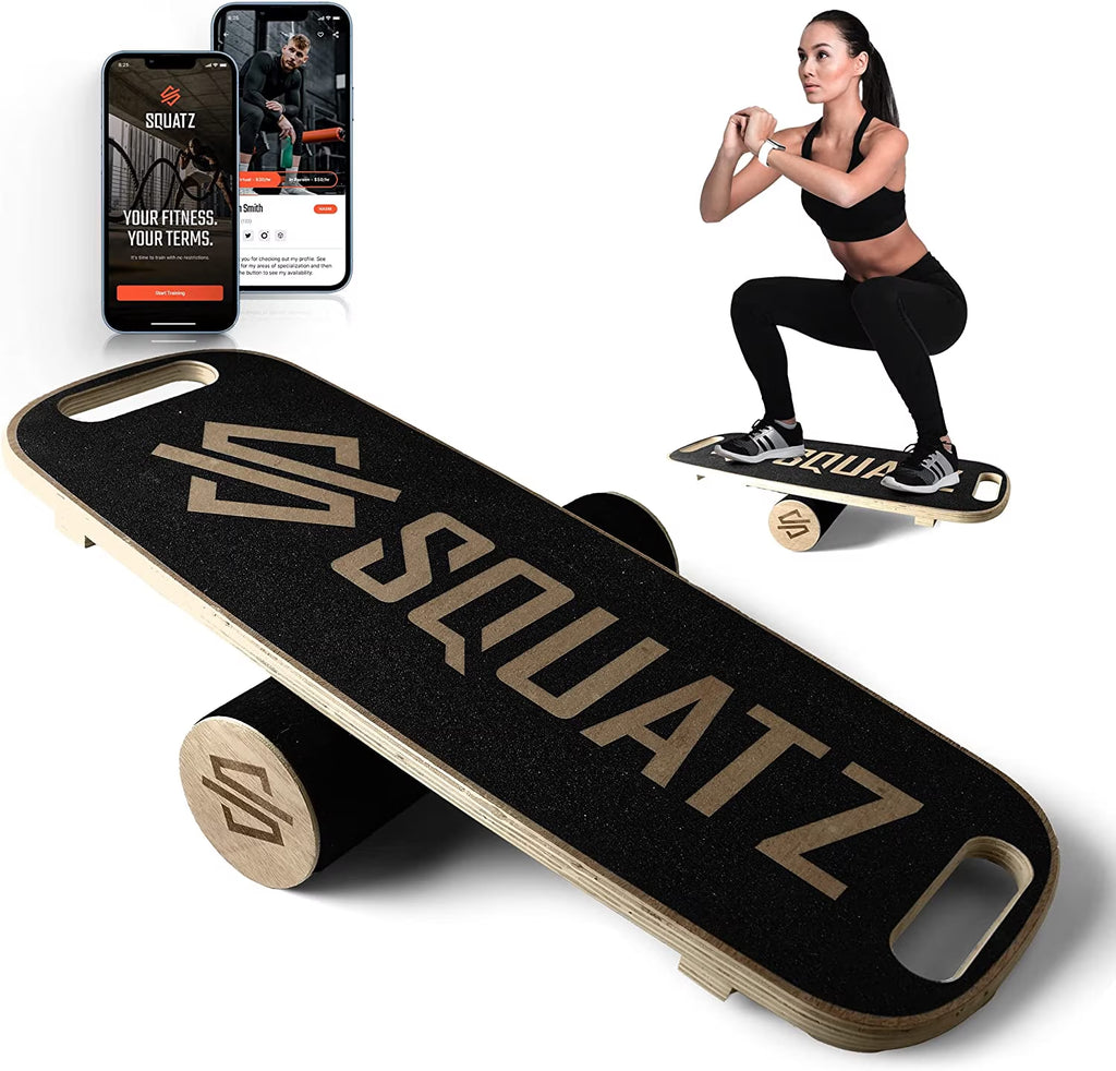 Wooden Balance Board, Standing Desk anti Fatigue Mat Exercise Equipment