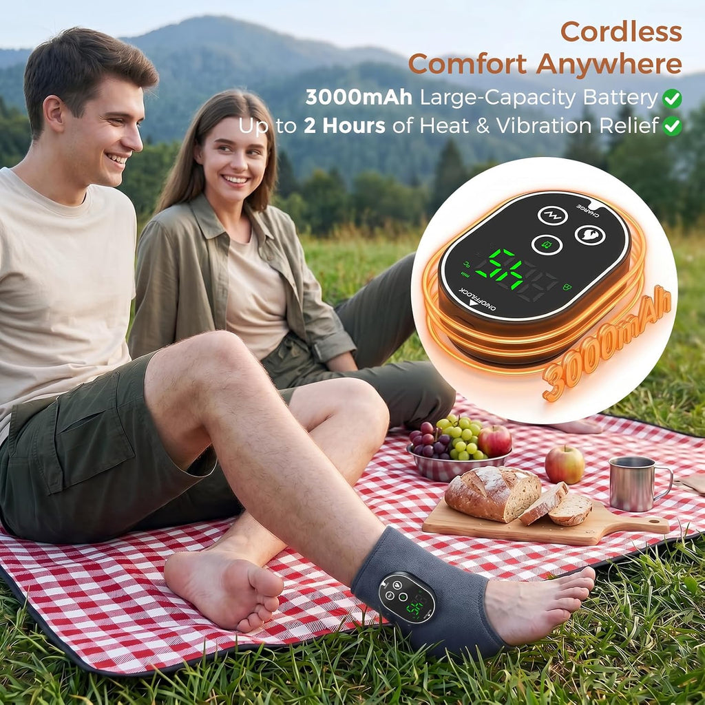 Cordless Foot and Ankle Massager for Neuropathy Plantar Fasciitis - 1 Pcs