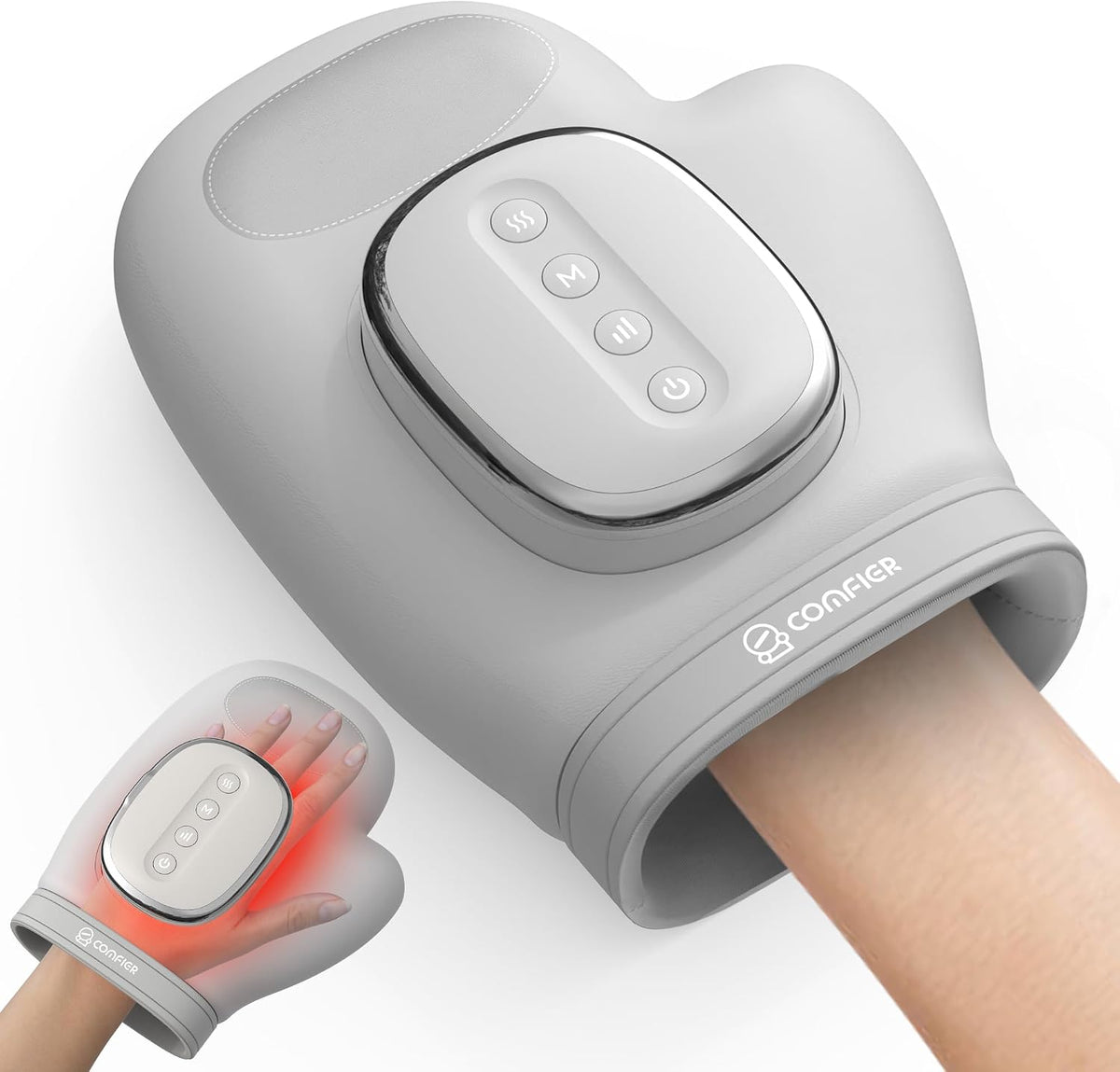 Hand Massager with Heat and Compression for Arthritis Carpal Tunnel