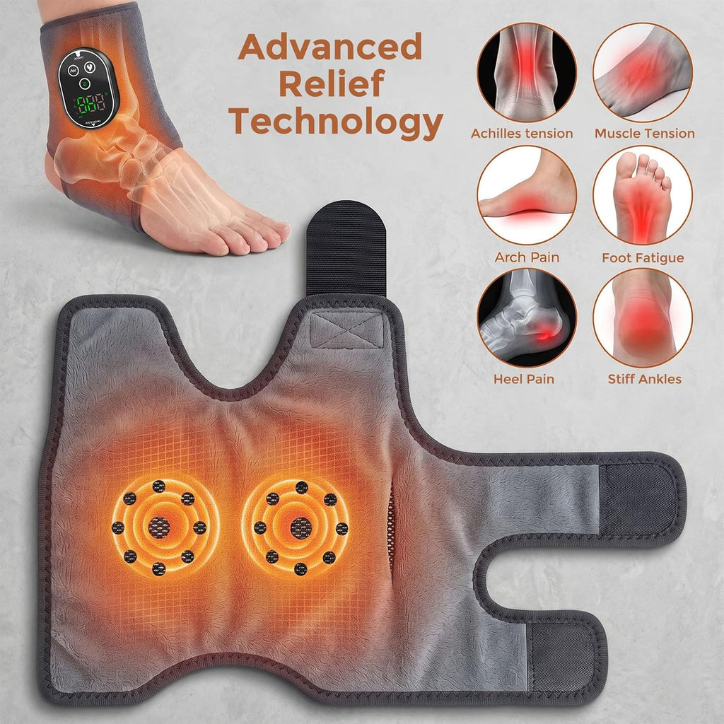 Cordless Foot and Ankle Massager for Neuropathy Plantar Fasciitis - 1 Pcs