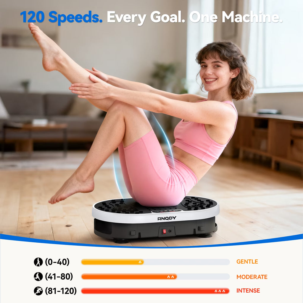 Vibration Plate Exercise Machine Vibrating Plate for Home Gym Exercise Equipment