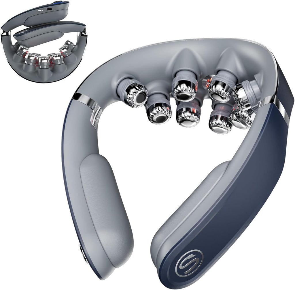 FSA G7 Pro Fold Neck Massager for Strain Relief Deep Tissue