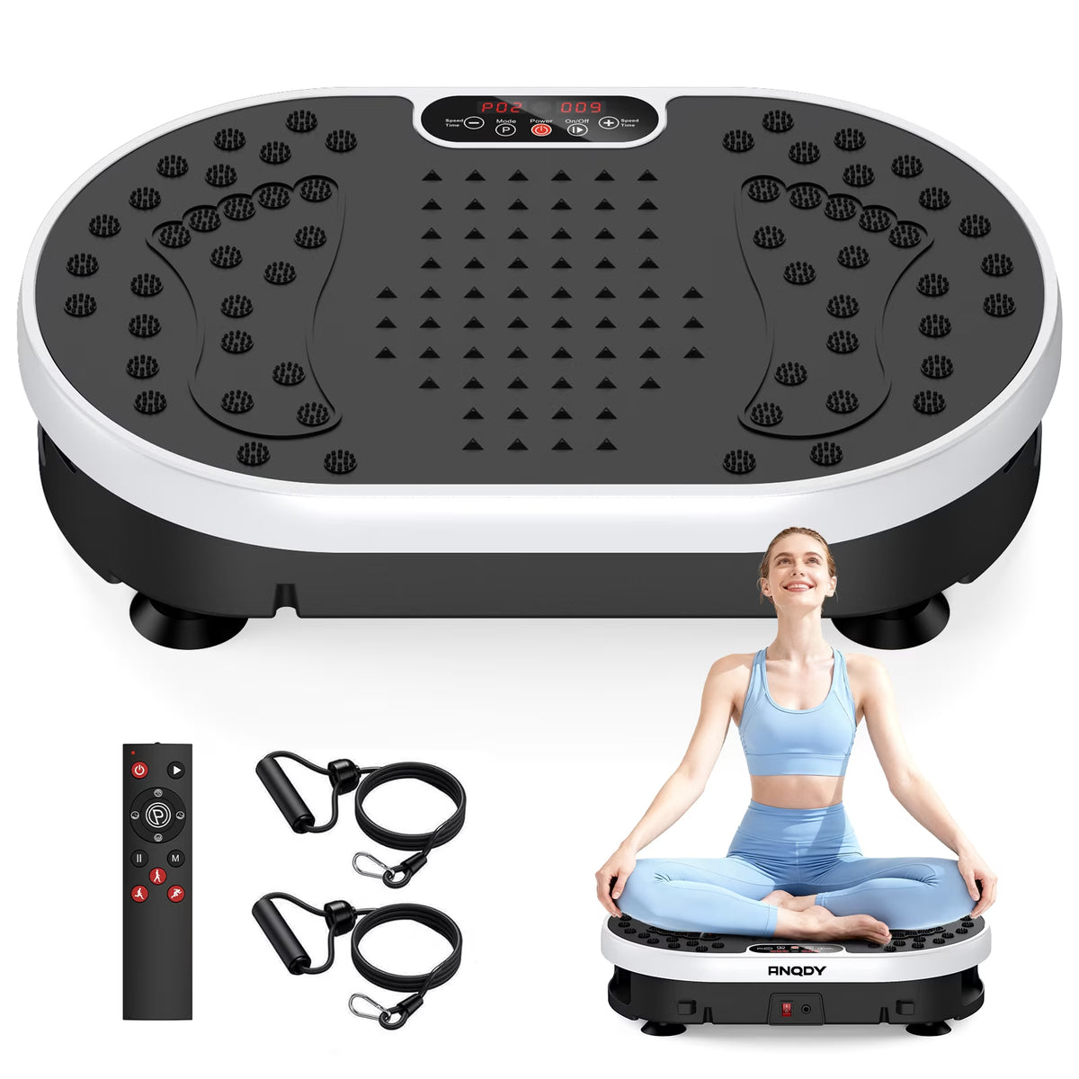 Vibration Plate Exercise Machine Vibrating Plate for Home Gym Exercise Equipment