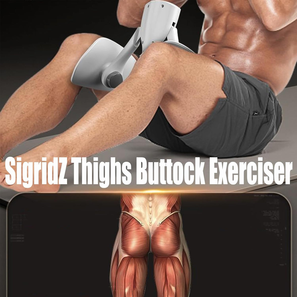 Thigh Exerciser Equipment,Pelvic Floor Trainer,Home Fitness Equipment,Inner Thigh Exerciser Workout,Trimmer Thin Body,Leg Exercise Equipment,Arm Trimmers