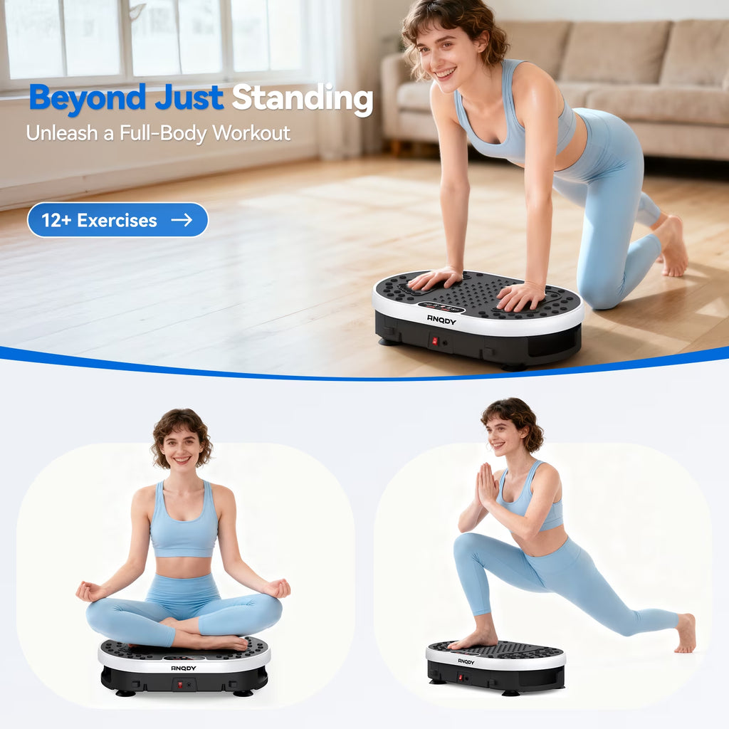 Vibration Plate Exercise Machine Vibrating Plate for Home Gym Exercise Equipment